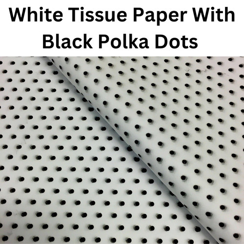 Tissue paper polka dot - tissue,