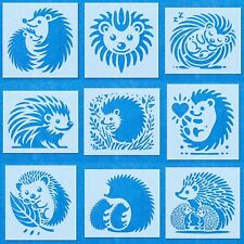 Hedgehog Animal Nature Garden Mylar Airbrush Painting Wall Art Crafts Stencils