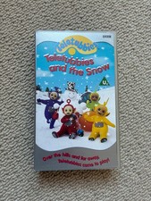 Teletubbies and the Snow VHS Tape, Pre-Owned Very Good Condition, Children's VHS