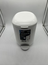 Addis Bathroom Pedal Bin 5L Plastic Waste Rubbish Bin with Lid Grey 518503