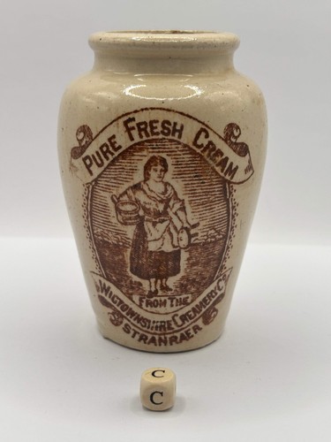 Old stoneware advertising
