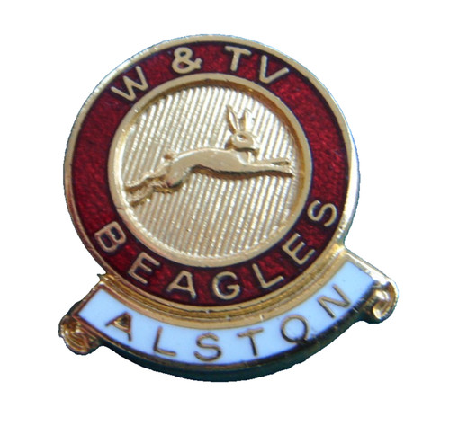 Beagles enamel pin - beagles,