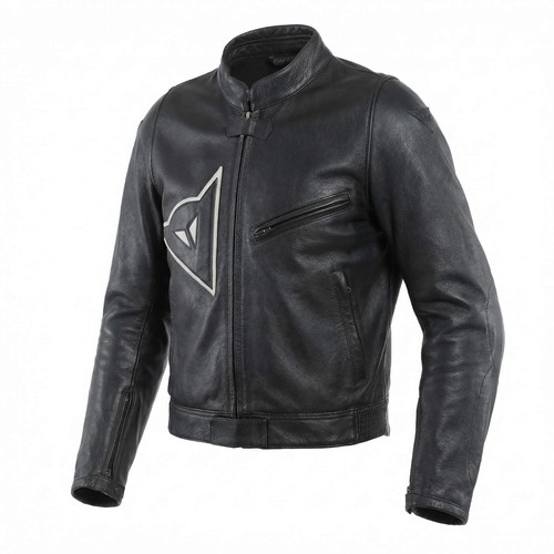 Dainese vintage black leather - black,