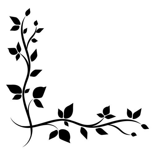 Maple vine vinyl sticker - maple,