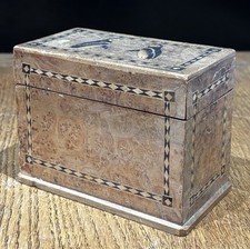 Burr Walnut And Inlaid With