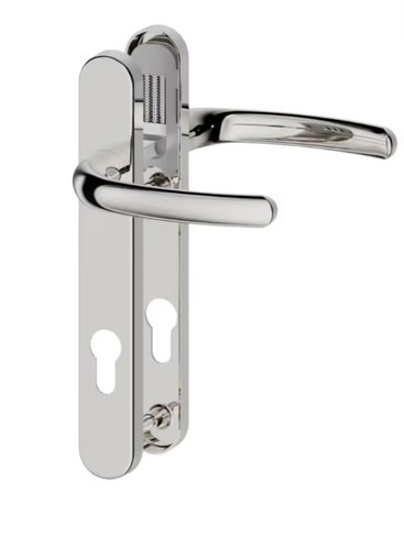 Upvc door handle sprung - sprung, lever