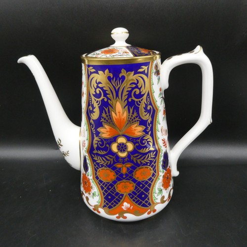 Royal crown derby teapot - crown,