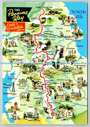 D305882 map the - d305882, pennine