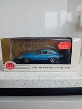 Vanguards Corgi 1:43 Jaguar E Type Hardtop Metallic Blue VG003062B