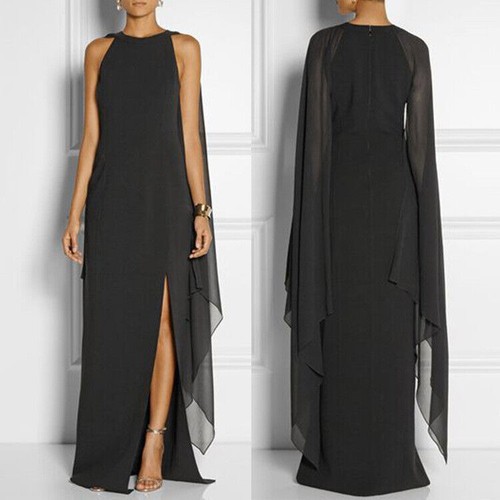 Womens chiffon maxi - maxi, dress