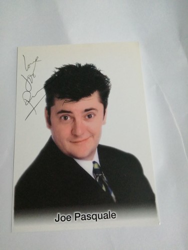 Joe pasquale signed photo - signed,