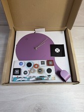 Diamantini & Domeniconi Suspend Wall Clock Viola Violet -  Italian