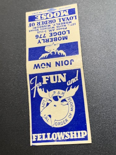Vintage bobtail matchbook - vintage,