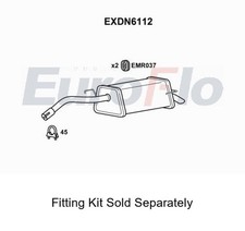 Rear Muffler Silencer Insert