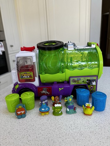 Series sewer trash truck - trash,