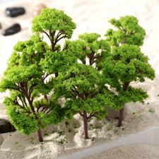 10pcs 12cm Trees Model Garden