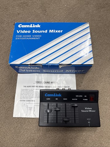 Camlink video sound mixer - video,