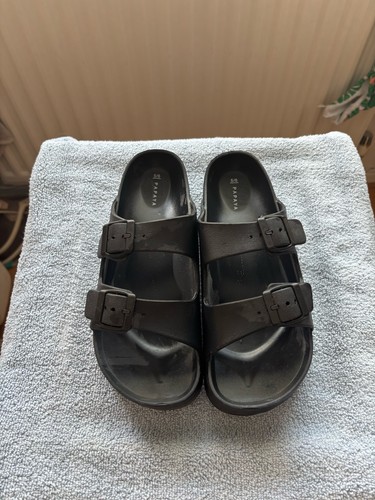 Papaya mules size 6 - papaya,