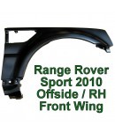 Front O/S metal wing for Range