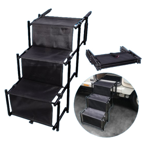 Folding dog step ladder - , for