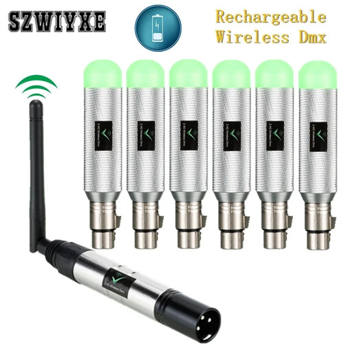 Wireless dmx rechargeable - 2.4g,