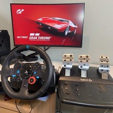 MINT Logitech G29 Driving Force Gaming Steering Wheel and Pedal PS5,4, 3 & PC