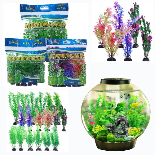 Multicolour aquarium plastic - multicolour,