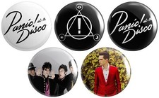 5 x Panic! At The Disco BUTTON