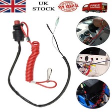 Cut Off Boat Outboard Engine Motor Emergency Kill Stop Switch For All Yamaha UK