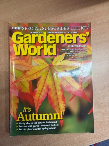 Gardeners world bbc magazine - gardeners,
