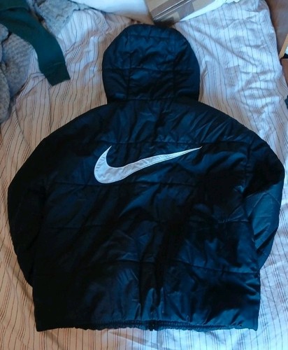 Nike black hooded - ,