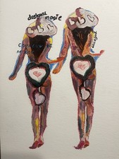 Erotic Art Original Drawing