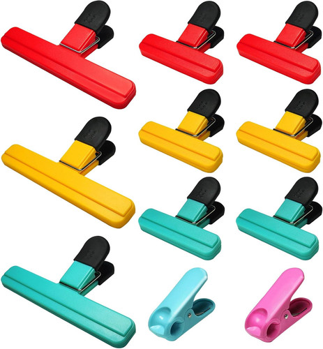 Pack chip clips food bag - 11,