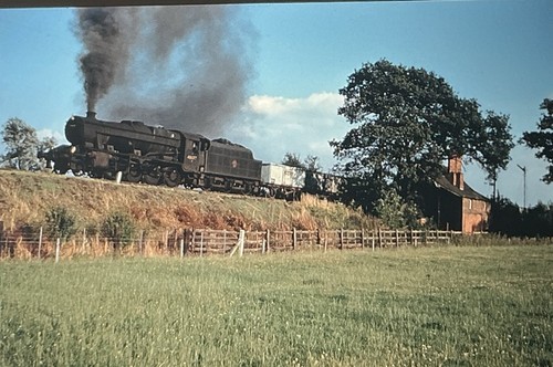 35mm slide steam - slide, loco