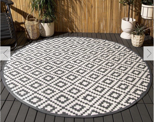 Ohs circle outdoor rug - ohs, round
