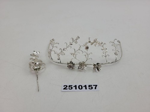 Bridal crown pin - crown, +