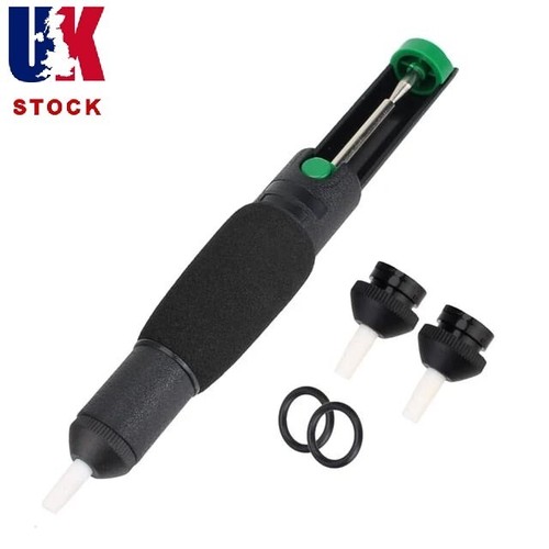 Deluxe solder sucker - solder,