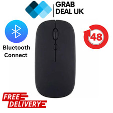 Slim Premium Bluetooth Wireless Mouse - Smooth Connectivity, Ergonomic Design uk