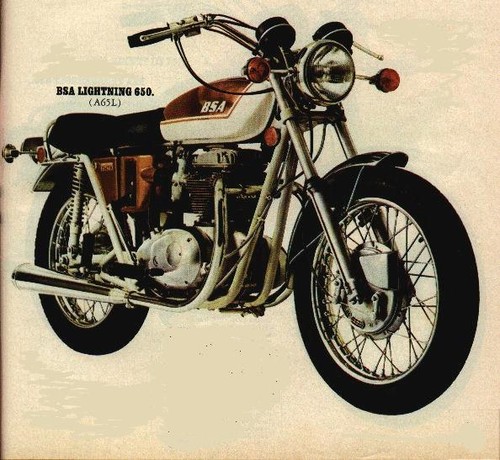 Bsa a50 a65 - a65, service