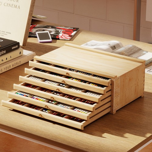 Wooden artist storage - storage, supply