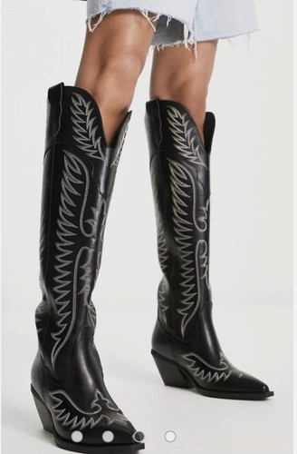Asos chester black contrast - black,
