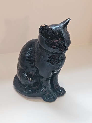 Sylvac black seated cat - sylvac,
