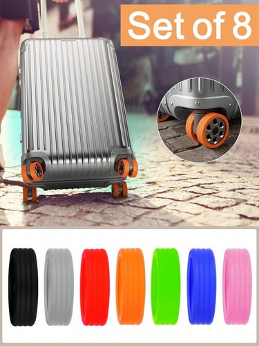 1pc 8pc silicone - silicone, suitcase