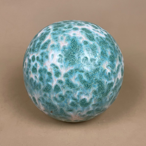 Vintage ceramic ball glazed - ball,