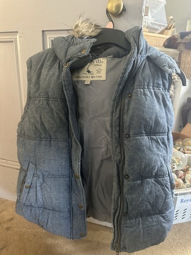 Jack wills denim look gilet - wills,