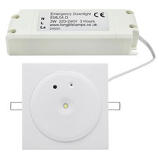 LED Recessed Square Emergency