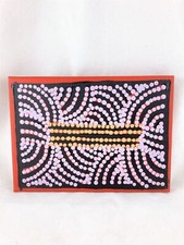 RARE Aboriginal Dot Painting Australian Artist KIM BUTLER 1971 - 2016 painting 2
