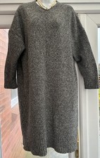 Ladies Mottled Grey Knitted