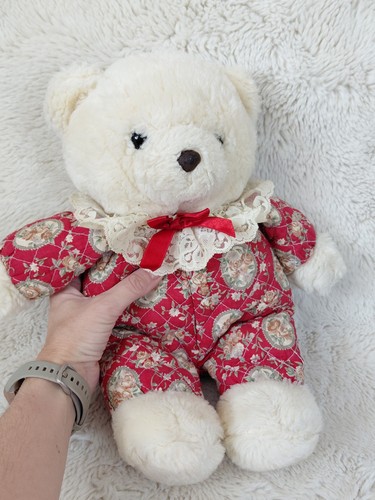 Dandee vintage white teddy