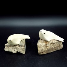 2 Vintage Cornish Serpentine